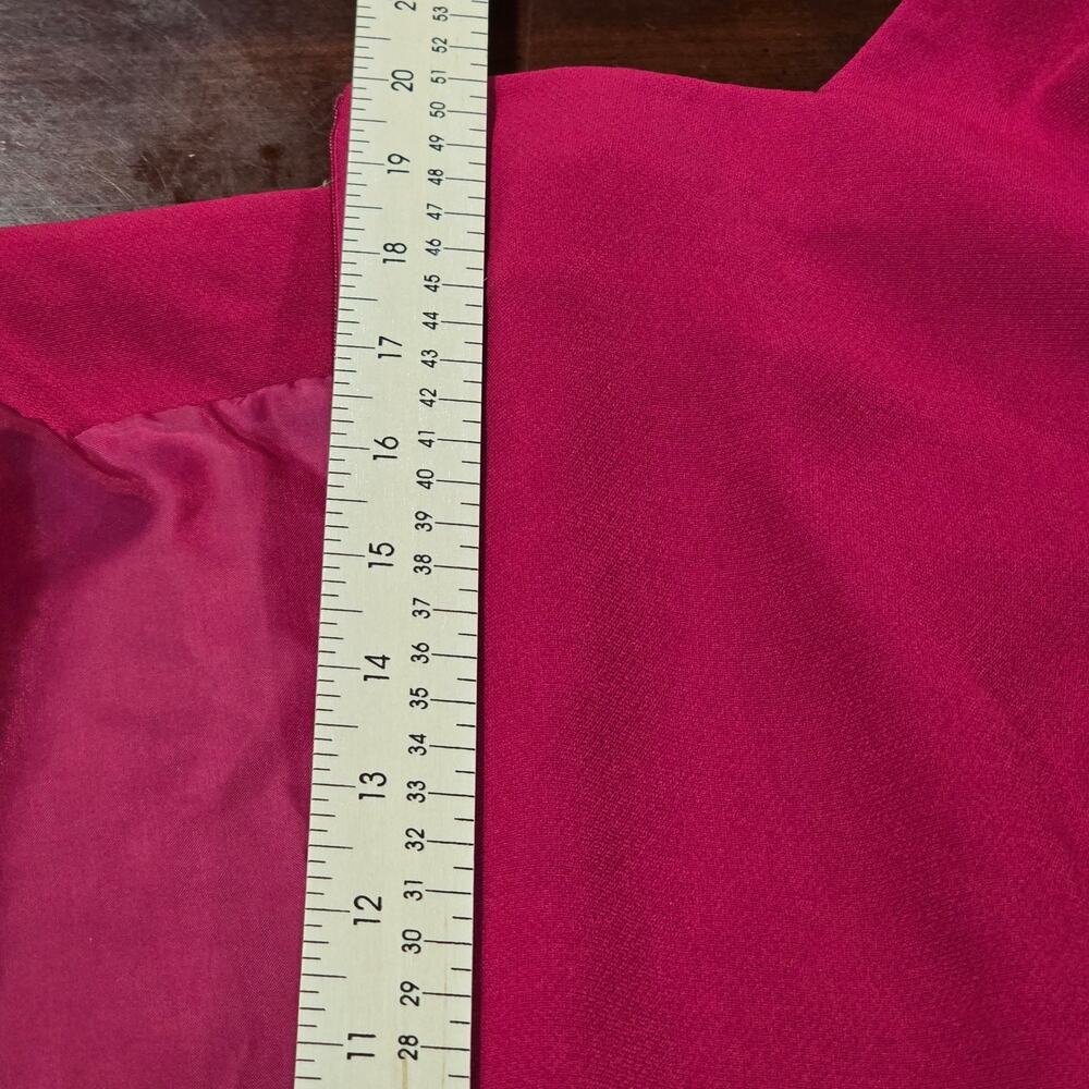 Jessica London Ruby Magenta Sheath Dress Plus Size 20 Sleeveless Workwear Career - Picture 10 of 12